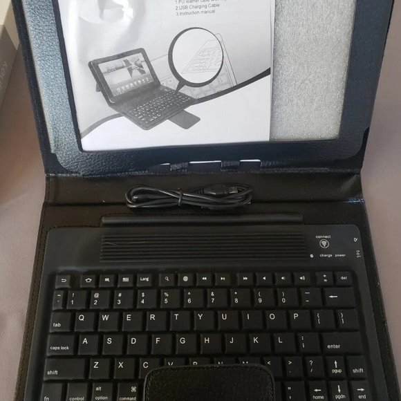 Samsung Galaxy Tablet 8.9" Wireless Bluetooth Keyboard Case - Picture 3 of 8